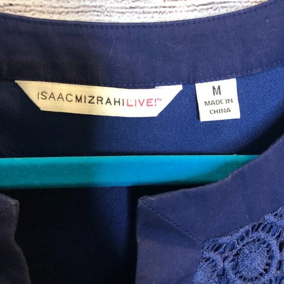 Isaac Mizrahi Live! Lace Shift Dress Size M - Picture 4 of 8